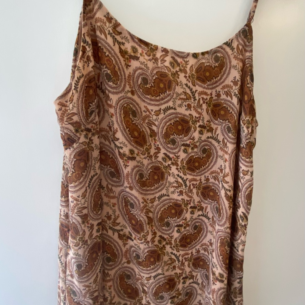 12th Tribe Beige and Floral Dress